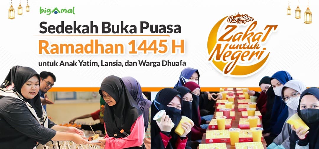 Berbagi Ramadhan; Sedekah nya Ringan, Berlipat Ganda Pahalanya!