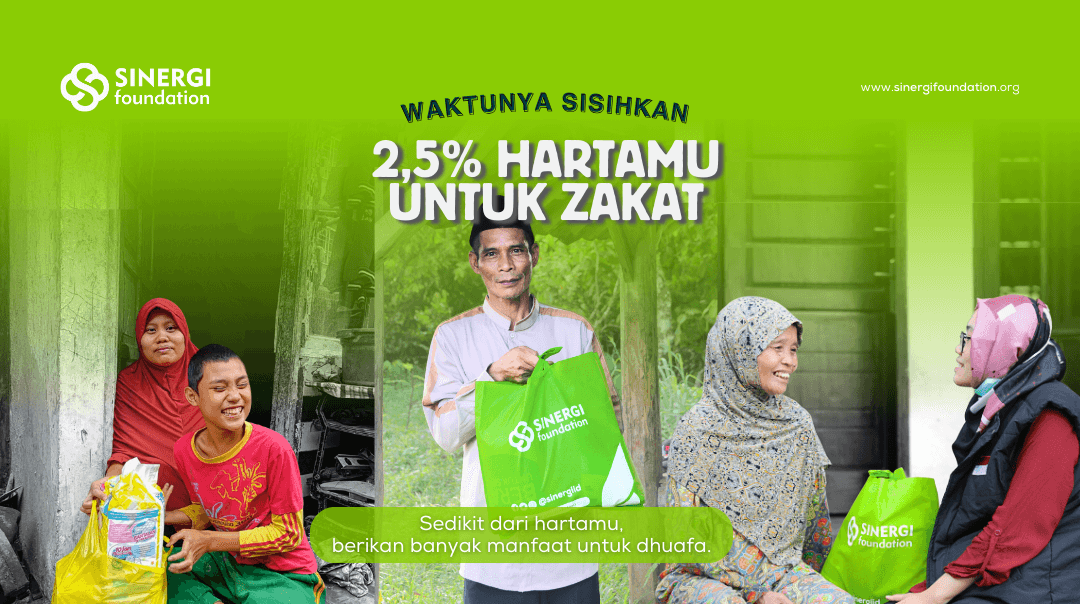 2,5% Zakatmu Bantu Muliakan Keluarga Dhuafa
